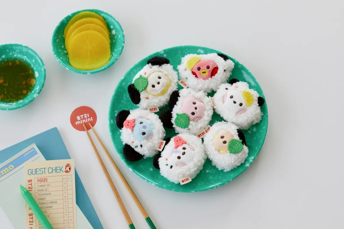 BT21 minini BUNSIK 8/26～発売(公式オンラインストア)