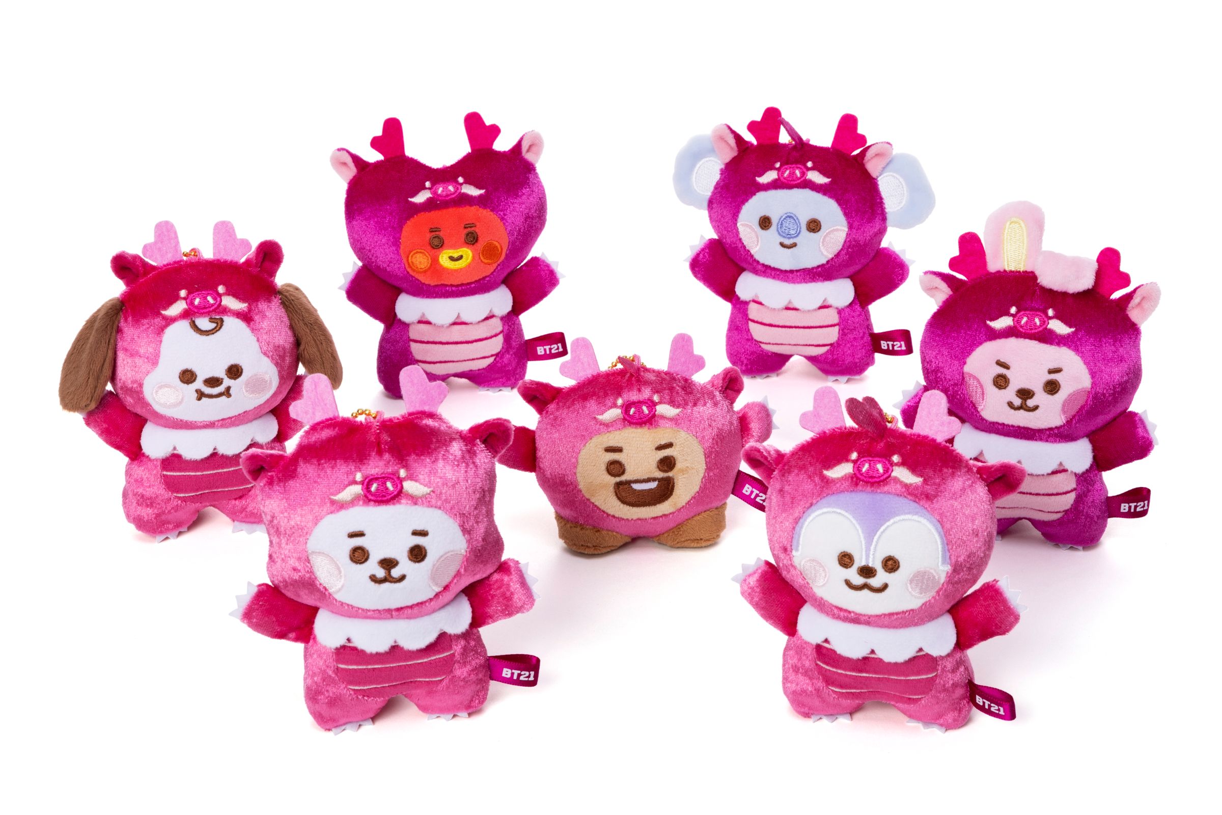 BT21「Little Friends カラードラゴン マスコット」最強の日3/15に発売！