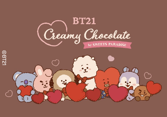 スイーツパラダイスBT21タイアップカフェ第二弾開催！(1/16〜)