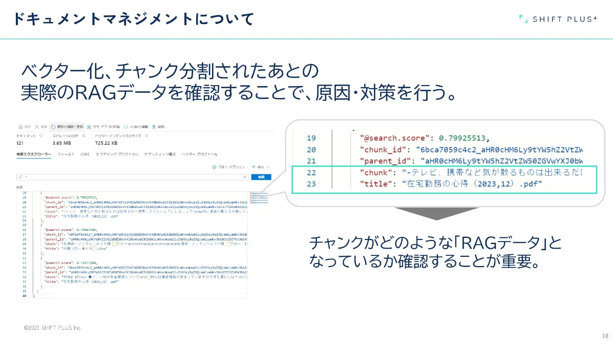 イベントレポ】RAGの精度を安定させるための「ドキュメント