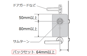リクシル(LIXIL) 後付けオートロックES レンタル時の注意事項 | レンティオ