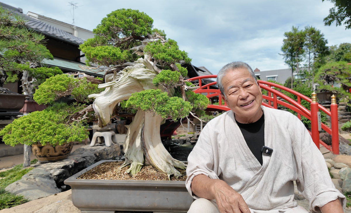 1億円の盆栽を作る男」小林國雄さん/春花園BONSAI美術館 1億円の盆栽を作る男」小林國雄さん/春花園BONSAI美術館