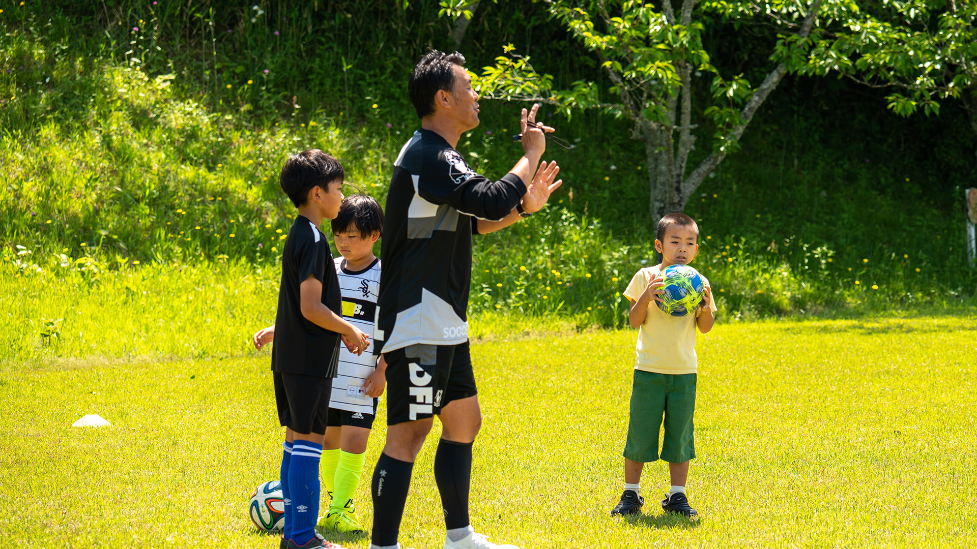 元サンフレッチェ広島GKコーチ 澤村公康さんによるサッカースクールを