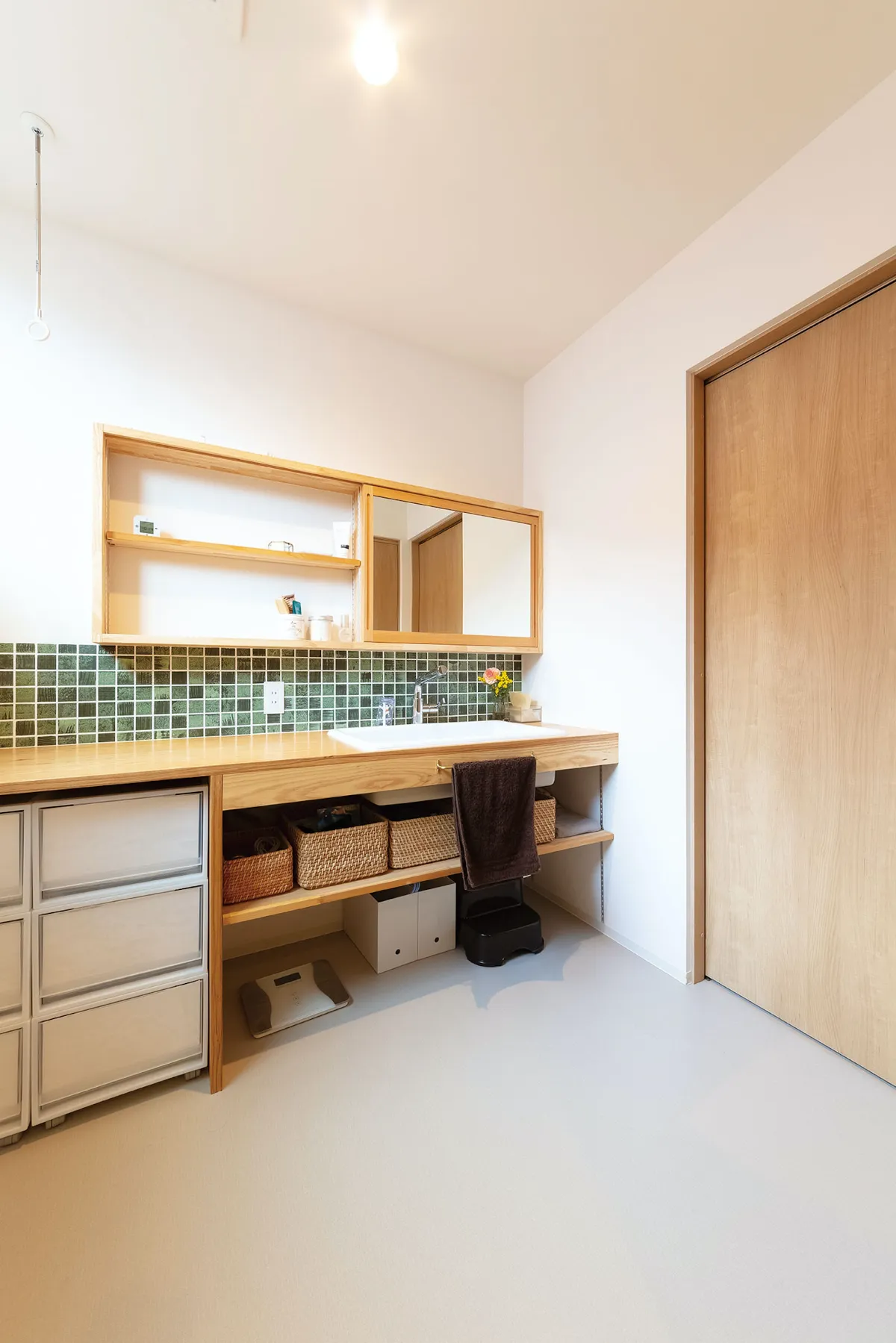 造作洗面台」アイデア19選！おしゃれで収納もできる。使い勝手のいい 