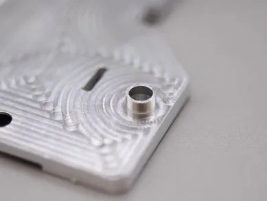 厚み0.5mmのフィン、純アルミA1050のマシニング加工 ｜株式会社西野精