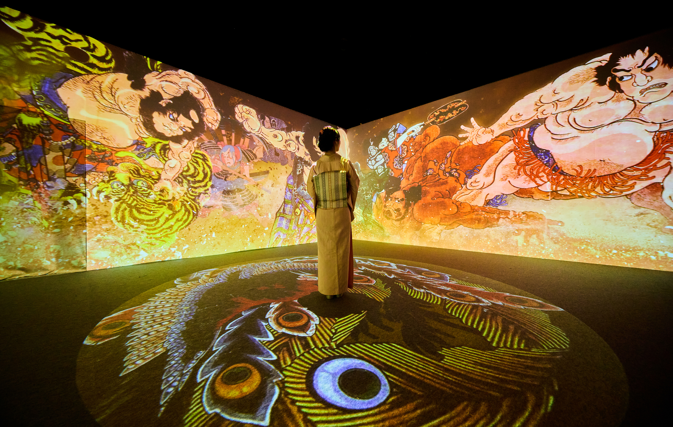 【Genki】 浮世絵 11枚 毎日開催 】「動き出す浮世絵展 FUKUOKA」手作りジェルキャンドル