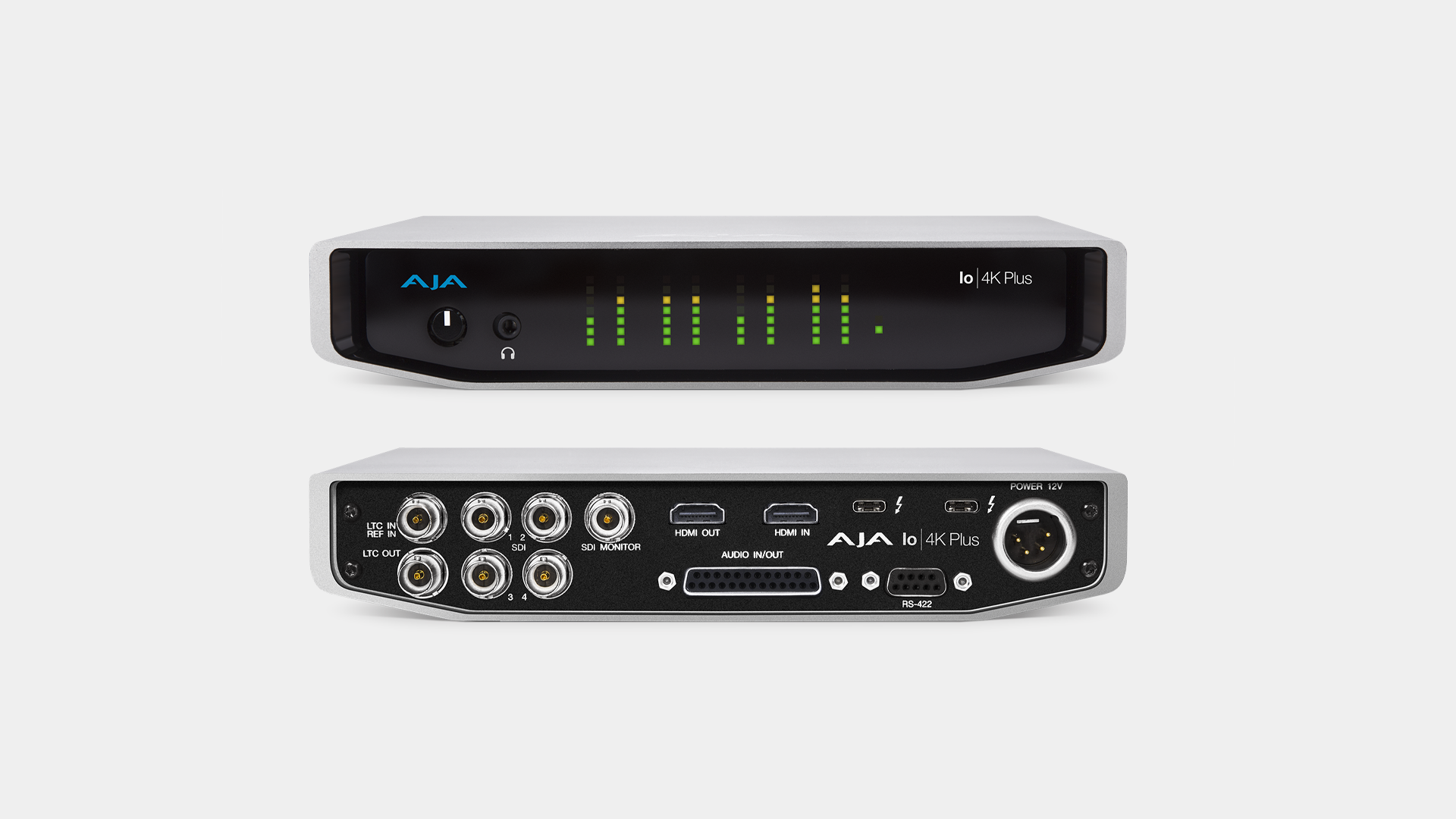 AJA Video Systems Io 4K Plus テスト済み AJA Io 4K Plus 4K/UltraHD Audio/Video over Thunderbolt 3 12G