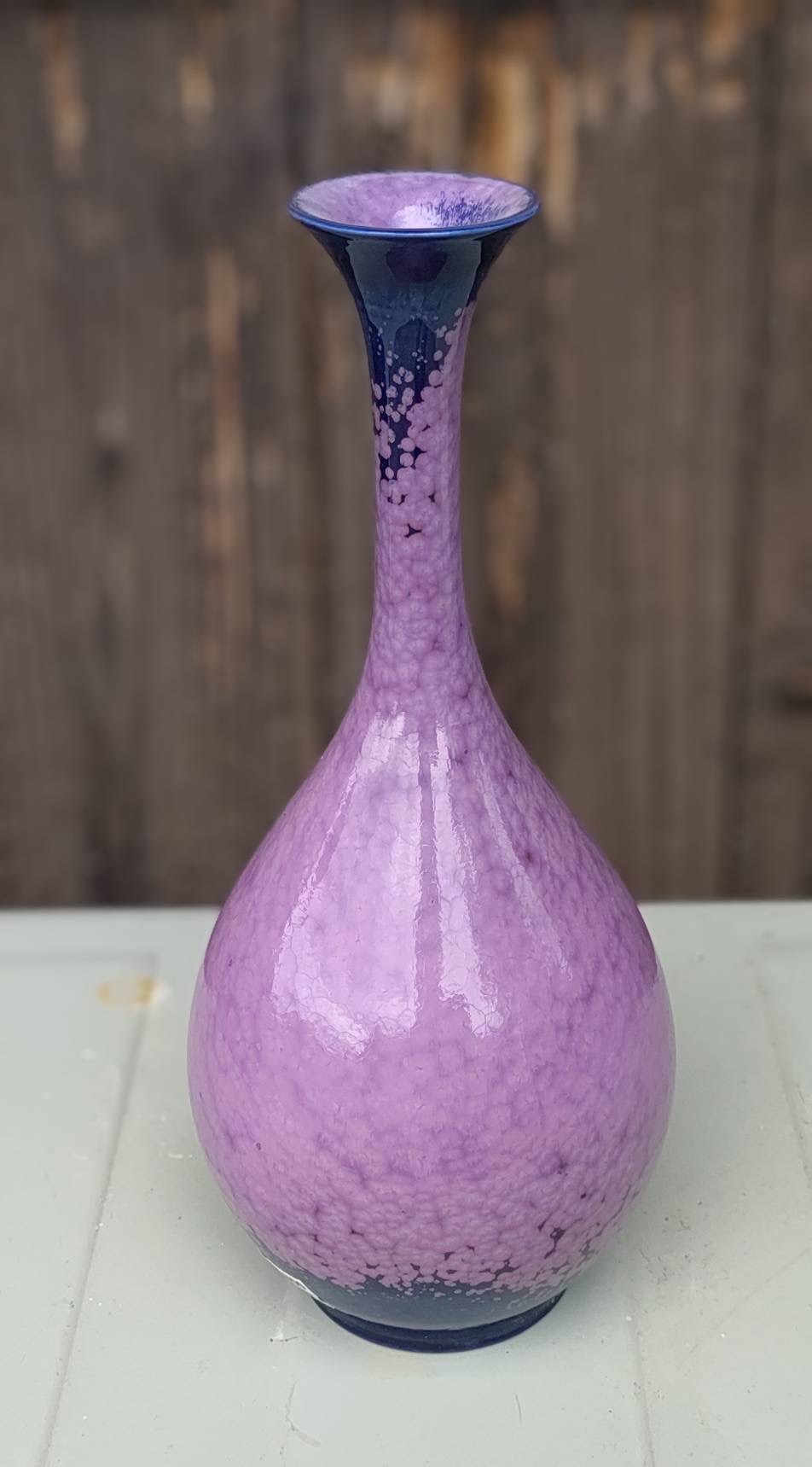 花器　焼物 中尾純】白磁面取線彫花器 | 中仙窯