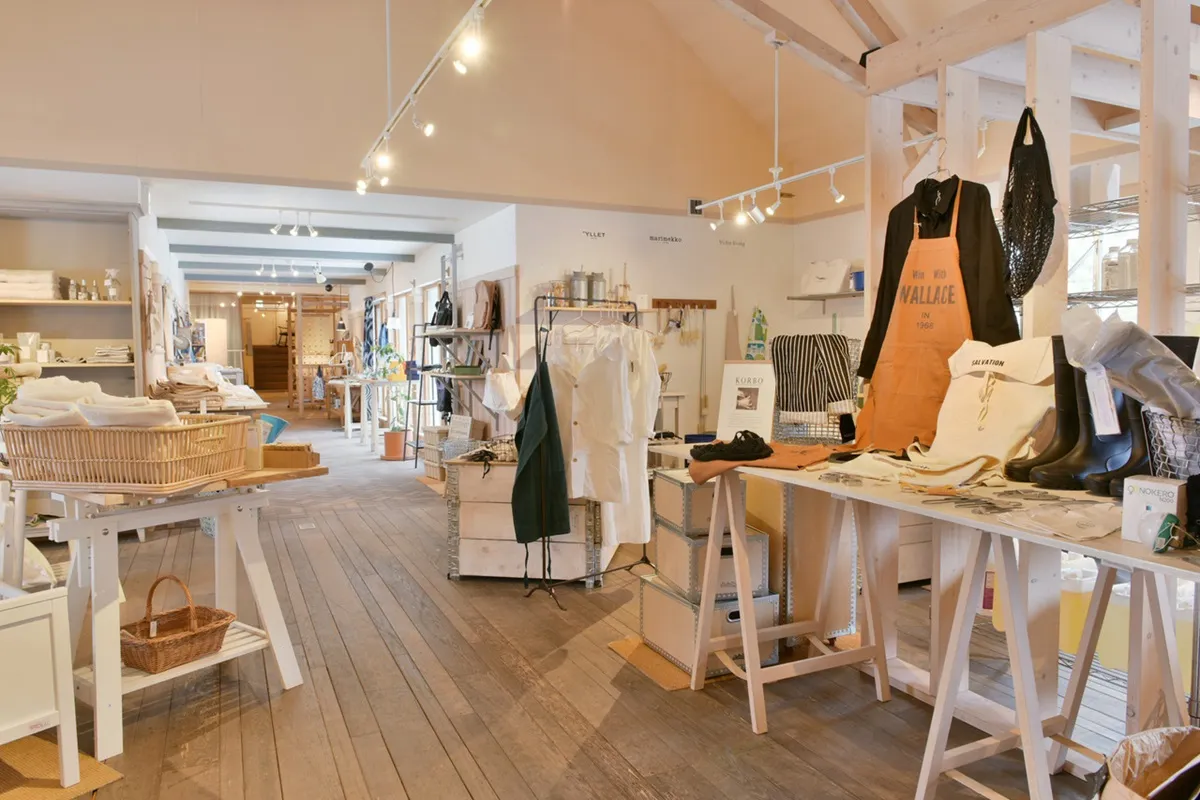 北海道東川町の北の住まい設計社 東川ショールームにてIKOUのPOP UPを