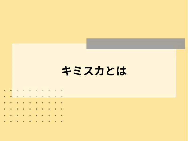 キミスカとは