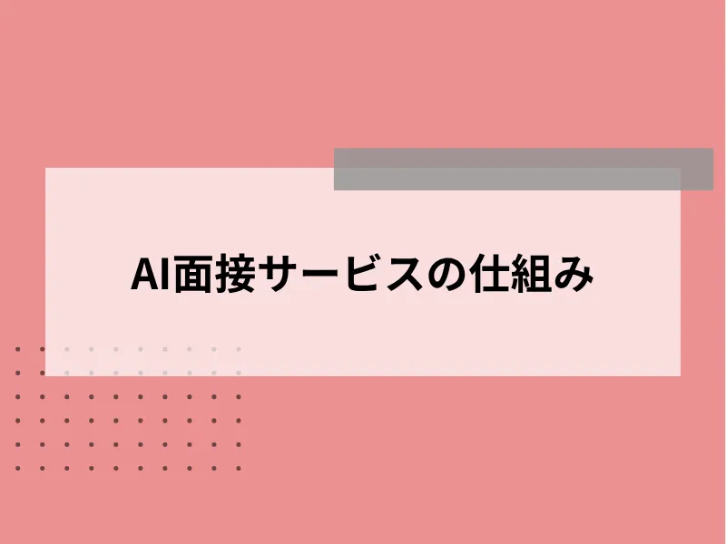 AI面接サービスの仕組み