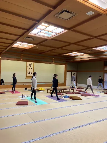 ヨガだけに集中できる環境