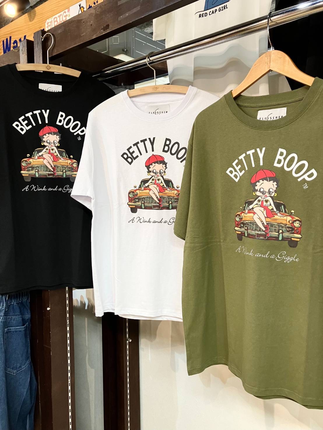 ベティちゃん》Tシャツ4型入荷⭐ ｜上越ウイングマーケット