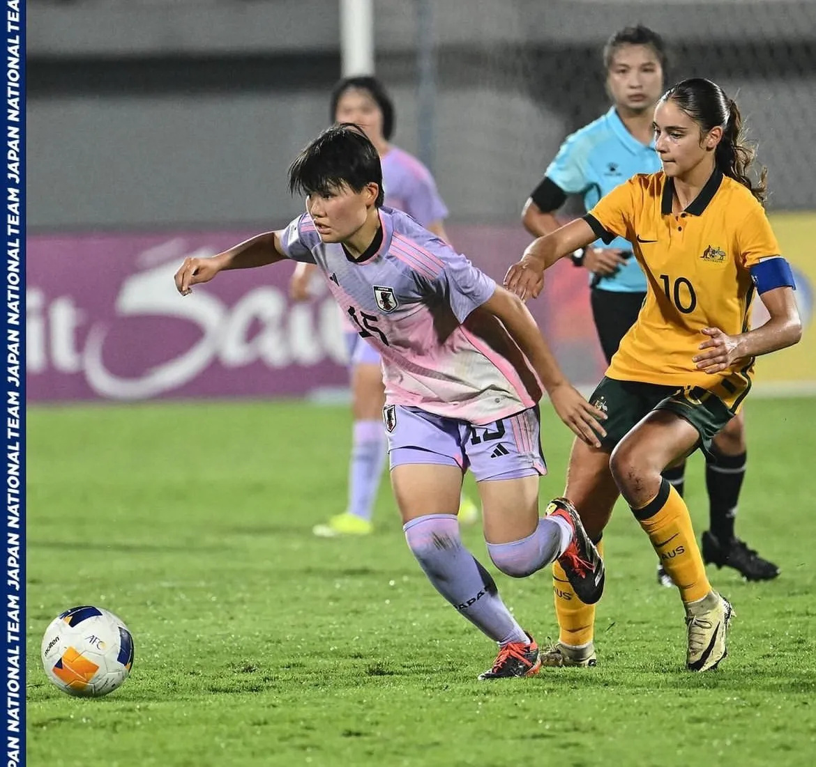 AFC U17女子アジアカップ第2節で、日本がオーストラリアに勝利！