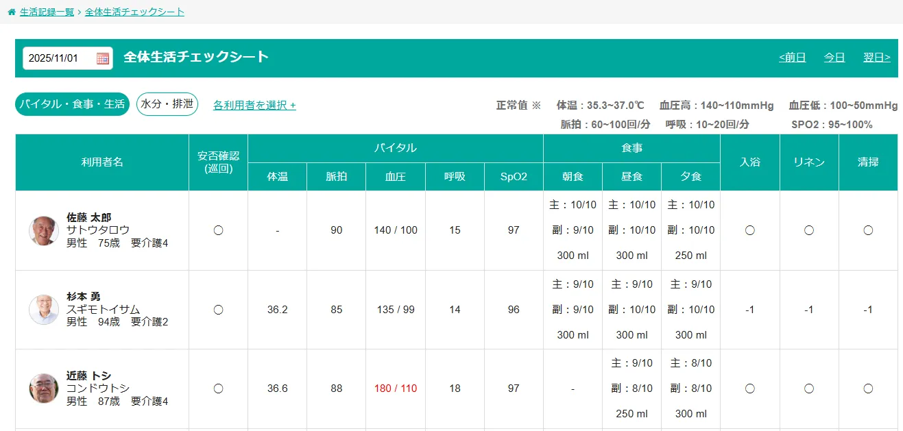 クラウド同期による記録の閲覧機能_1