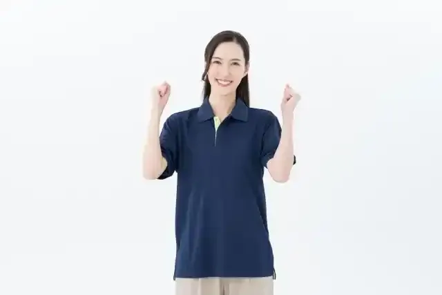 喜ぶ介護福祉士
