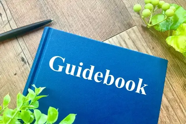 Guidebookと書かれた本