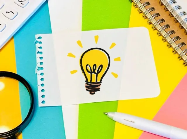 豆電球の絵・ヒント・ワンポイント