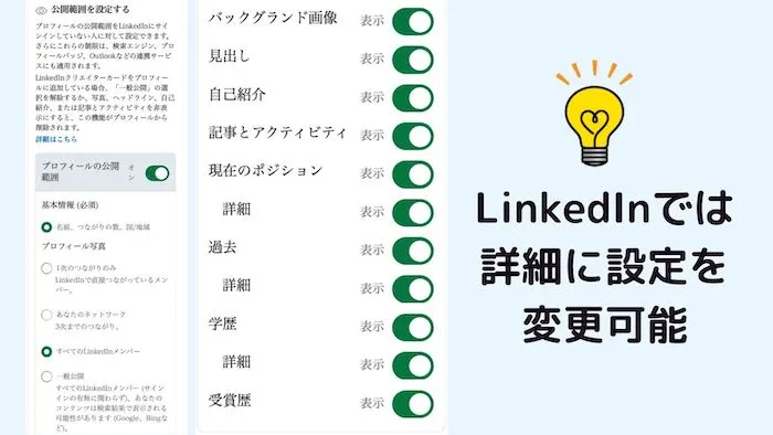 Linkedin リンクトイン で公開設定や足跡の設定を変更する方法 アースメディア