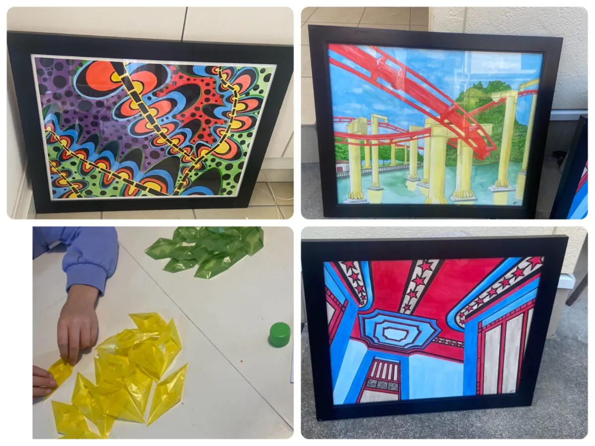 ZAF | 2025| 企画一覧 | アンナ先生が書いた絵とみわさんの紙のサン