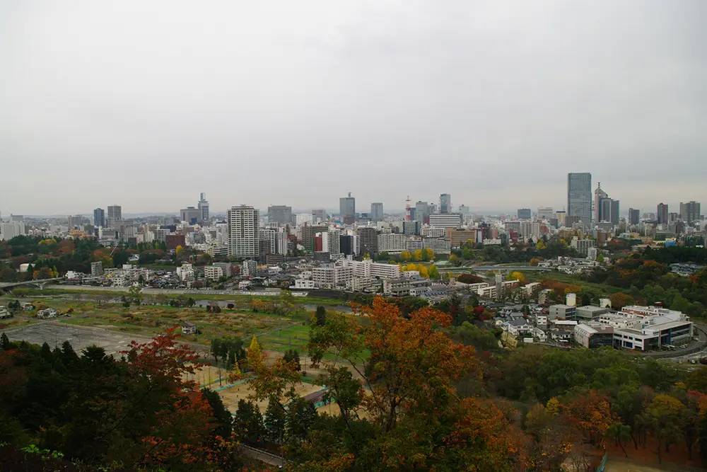 仙台市内の様子