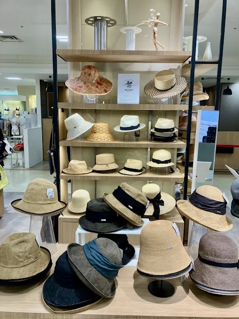 Maxim 高島屋　帽子　黒　夏用 Maxim / 【いよてつ高島屋】2025春夏 Hat Collection