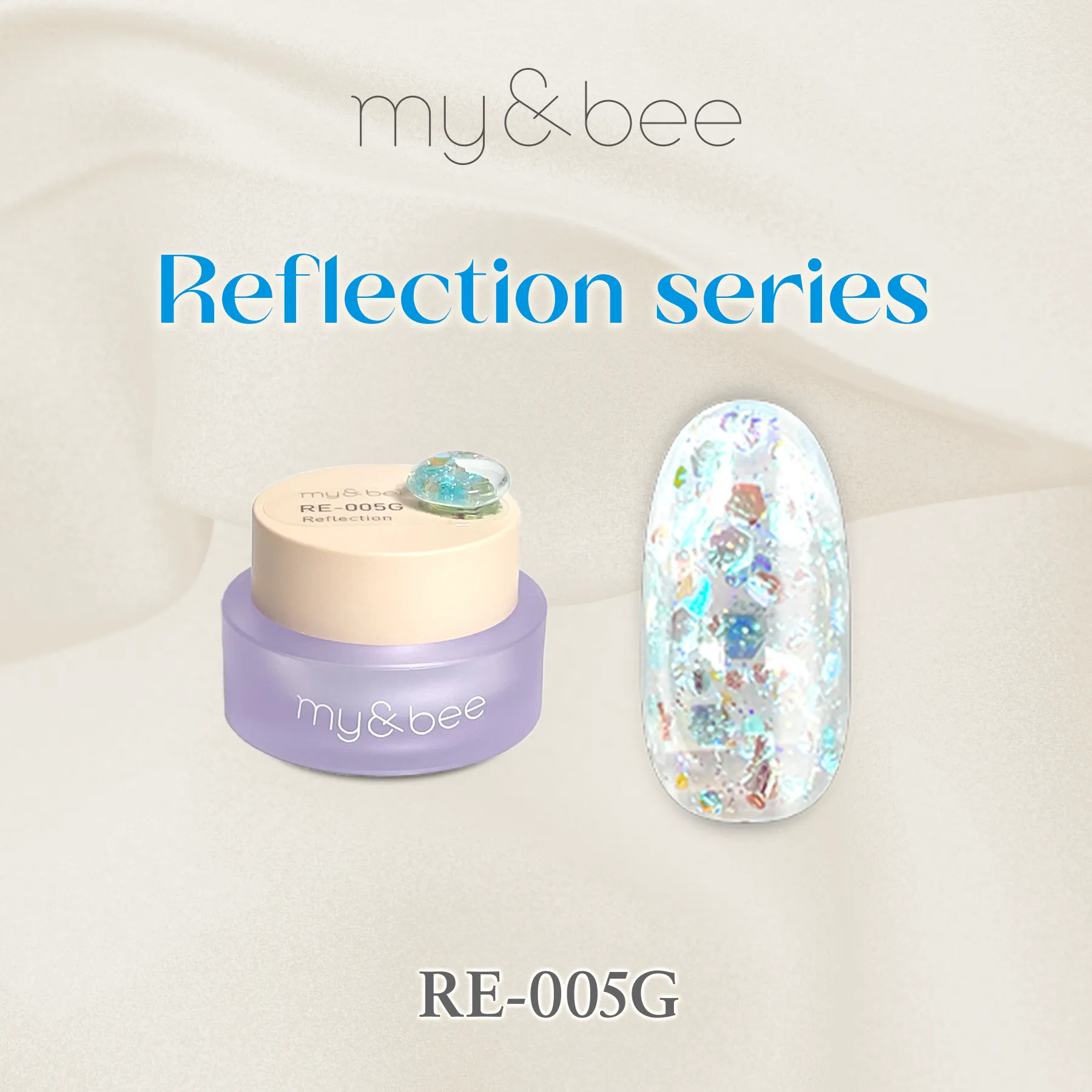 my&bee マイビー リフレクション セット my&bee マイビー リフレクション 12色セット 4g RE-SA : ネイル