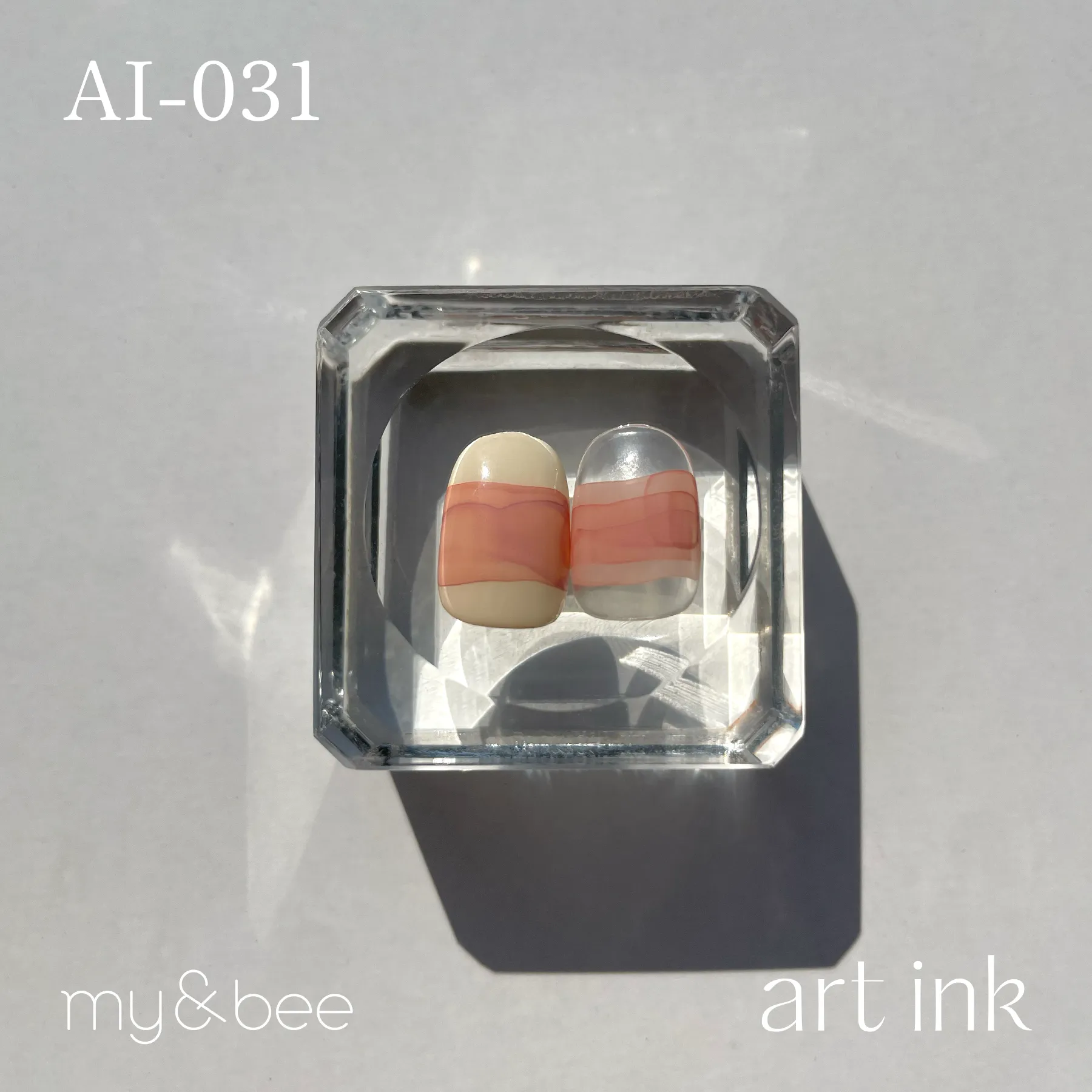 my&bee アートインクセットD my&bee マイビー アートインクセットD（7色） AI−SD : ネイル