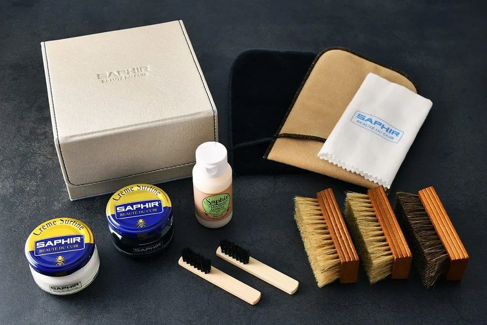 新品】レザーメンテナンス DXセット サポートグッズ】ヌメ革