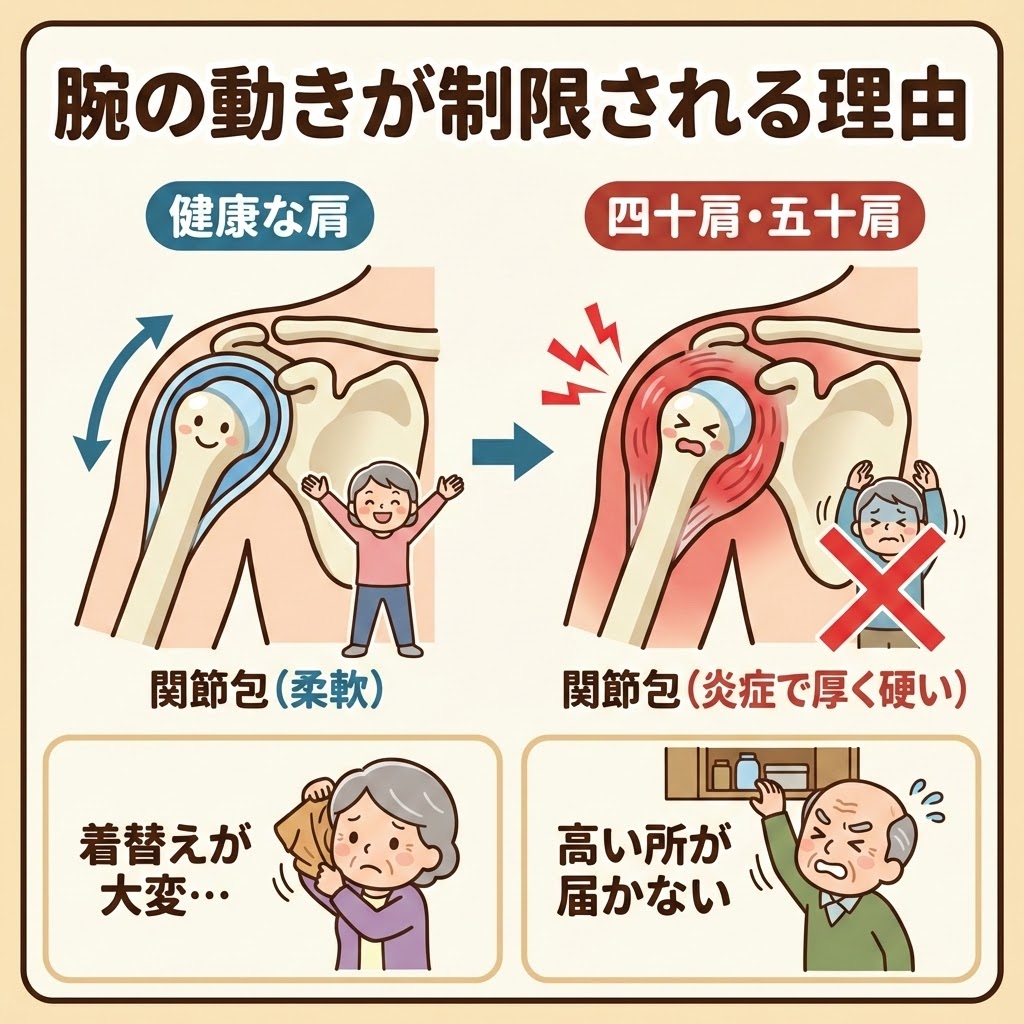 四 十 肩 五十肩 違い