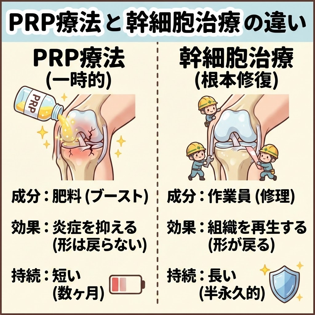 半月板損傷・断裂に特化した再生医療（幹細胞治療）：手術で「切り取ら