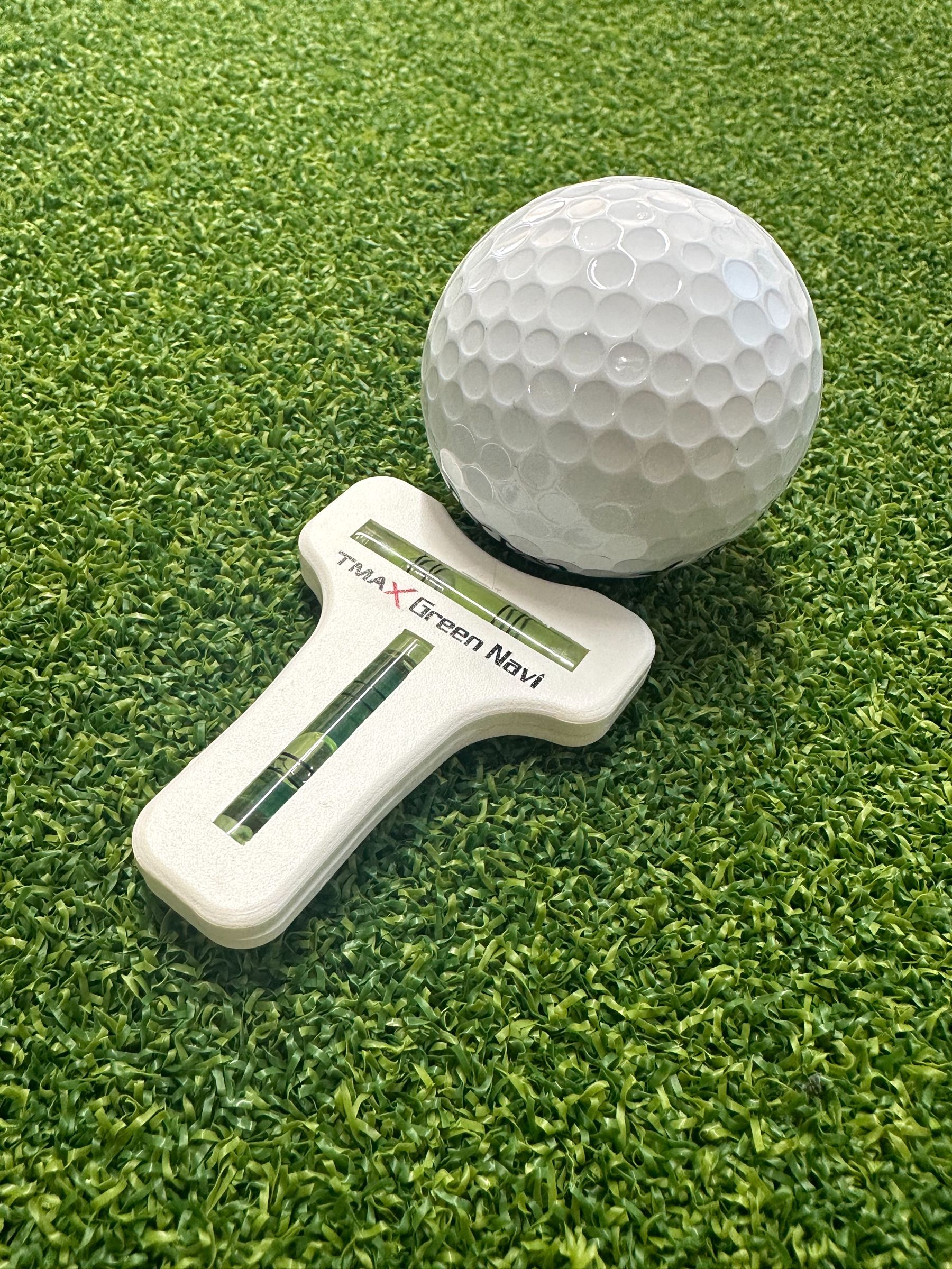 greennavi 】一目でグリーンの傾斜がわかる！グリーンナビ水平器