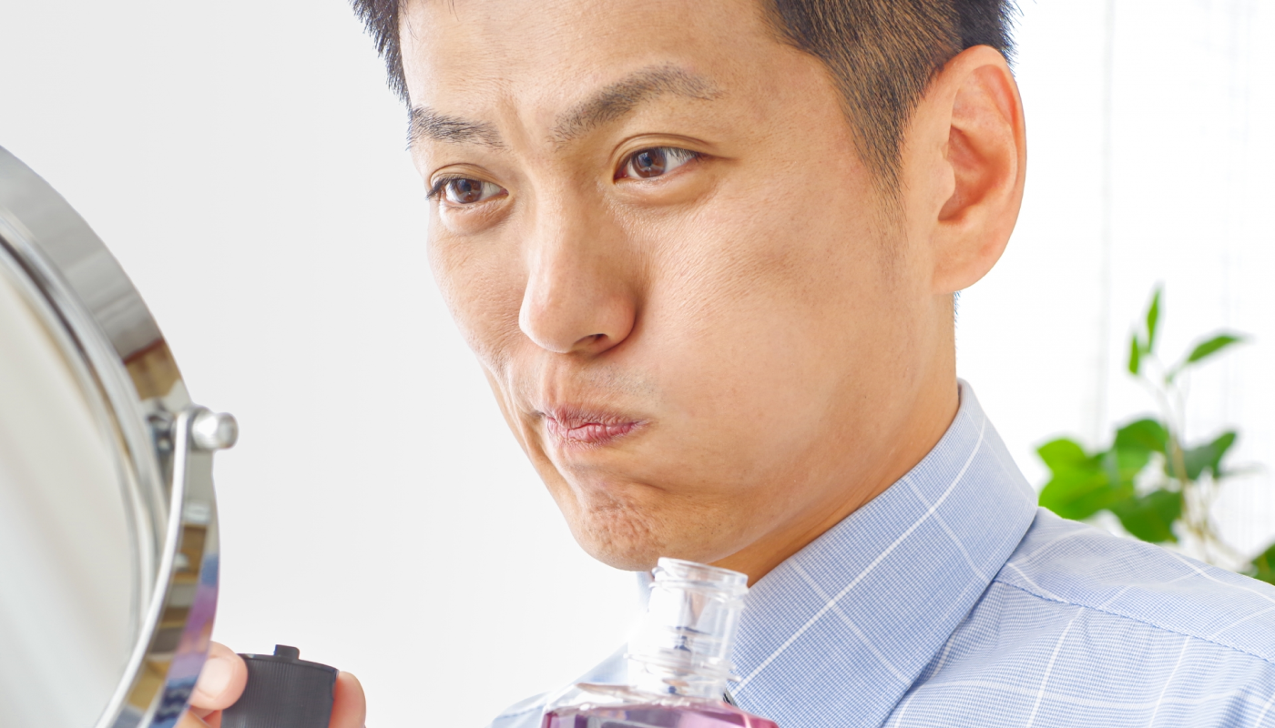 口の中全体を洗うイメージで使う