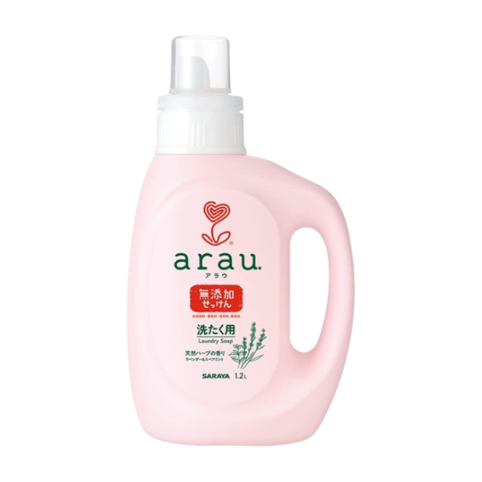arau.(アラウ)|液体 洗たく用せっけん ラベンダー&スペアミントの香り