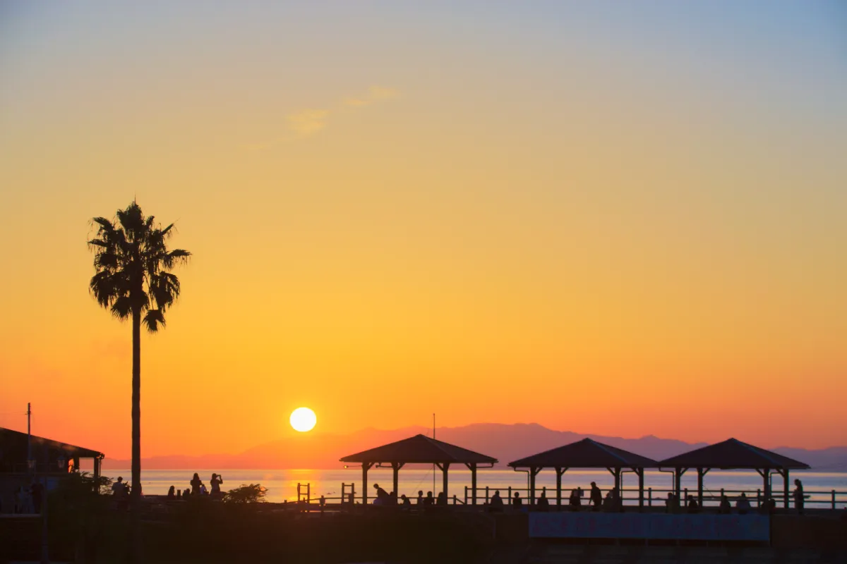 橘湾に落ちていく絶景夕陽スポット5選