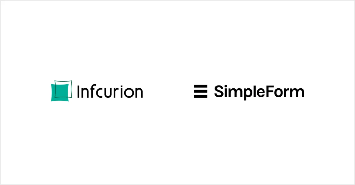 シンプルフォーム「SimpleCheck」をインフキュリオンの請求書支払いプラットフォーム「Winvoice（ウィンボイス）」に提供  ～最小の情報から大量・高度・高速な審査を実現～ | シンプルフォーム株式会社