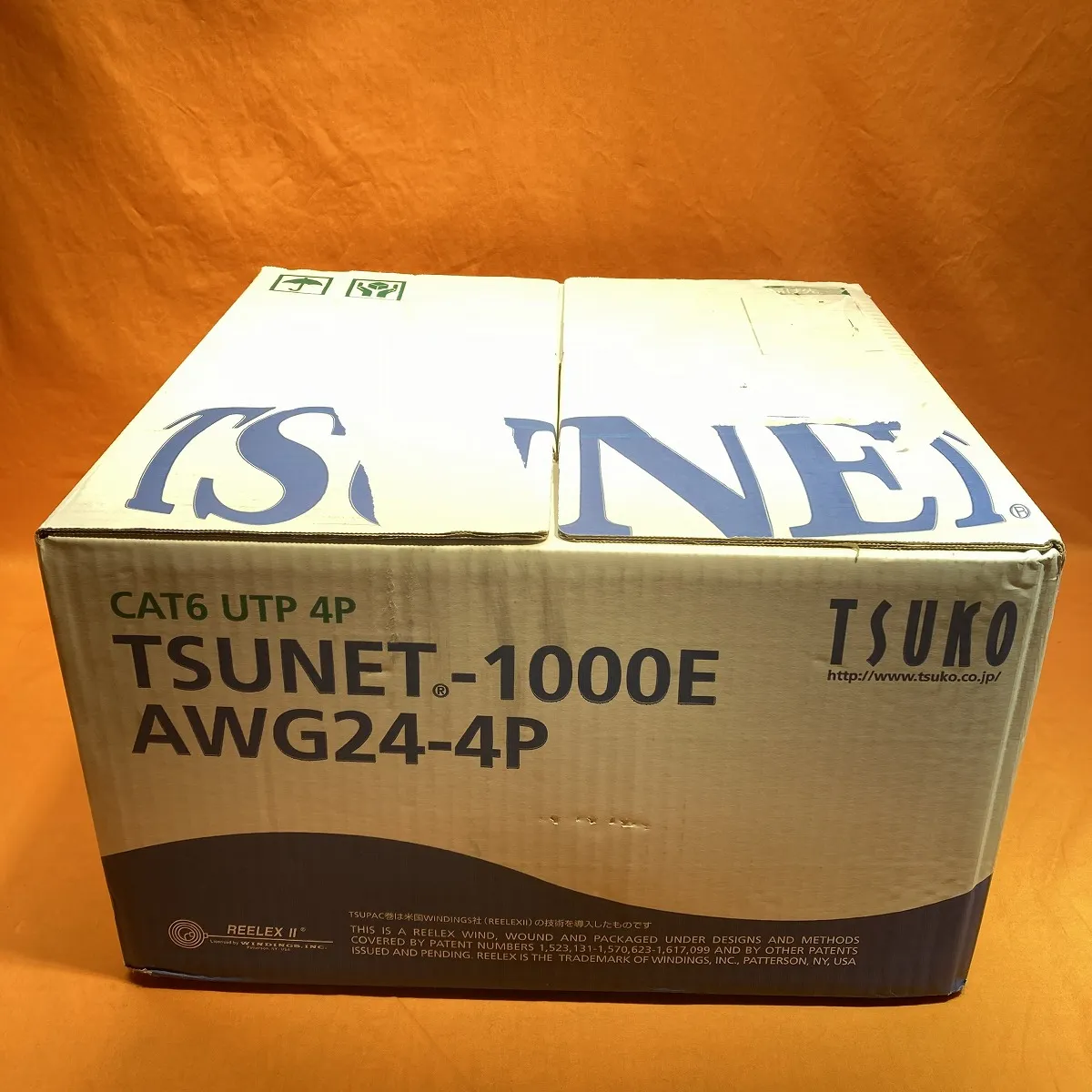 単線LANケーブル 通信興業 TSUNET-1000E AWG24-4P | サテイゴー