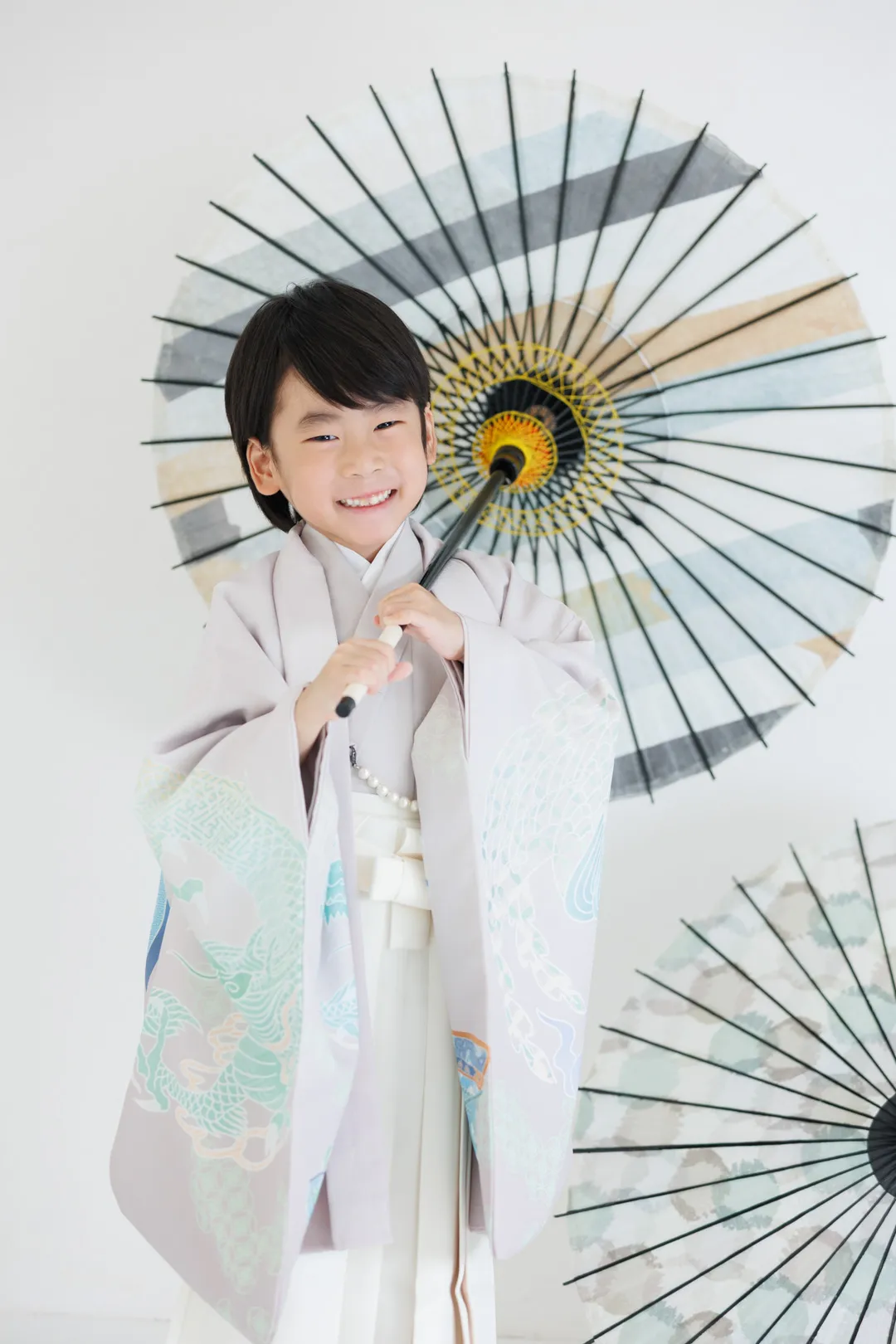 七五三 袴姿 男の子 記念撮影 金沢市 七五三写真館 ヤマダフォト