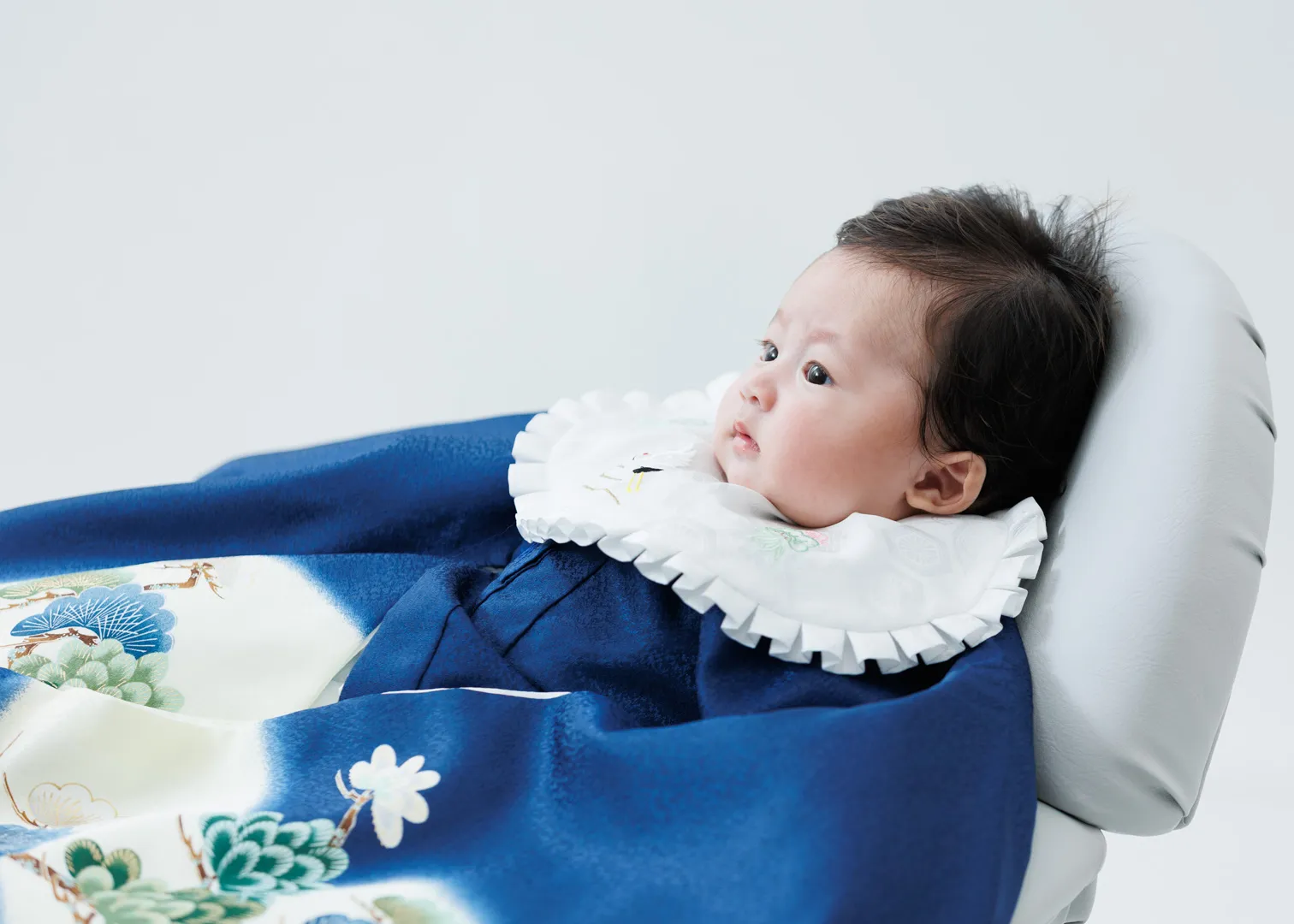 お宮参り 男の子 赤ちゃん和装 記念フォト 小松市 写真館 ヤマダフォト