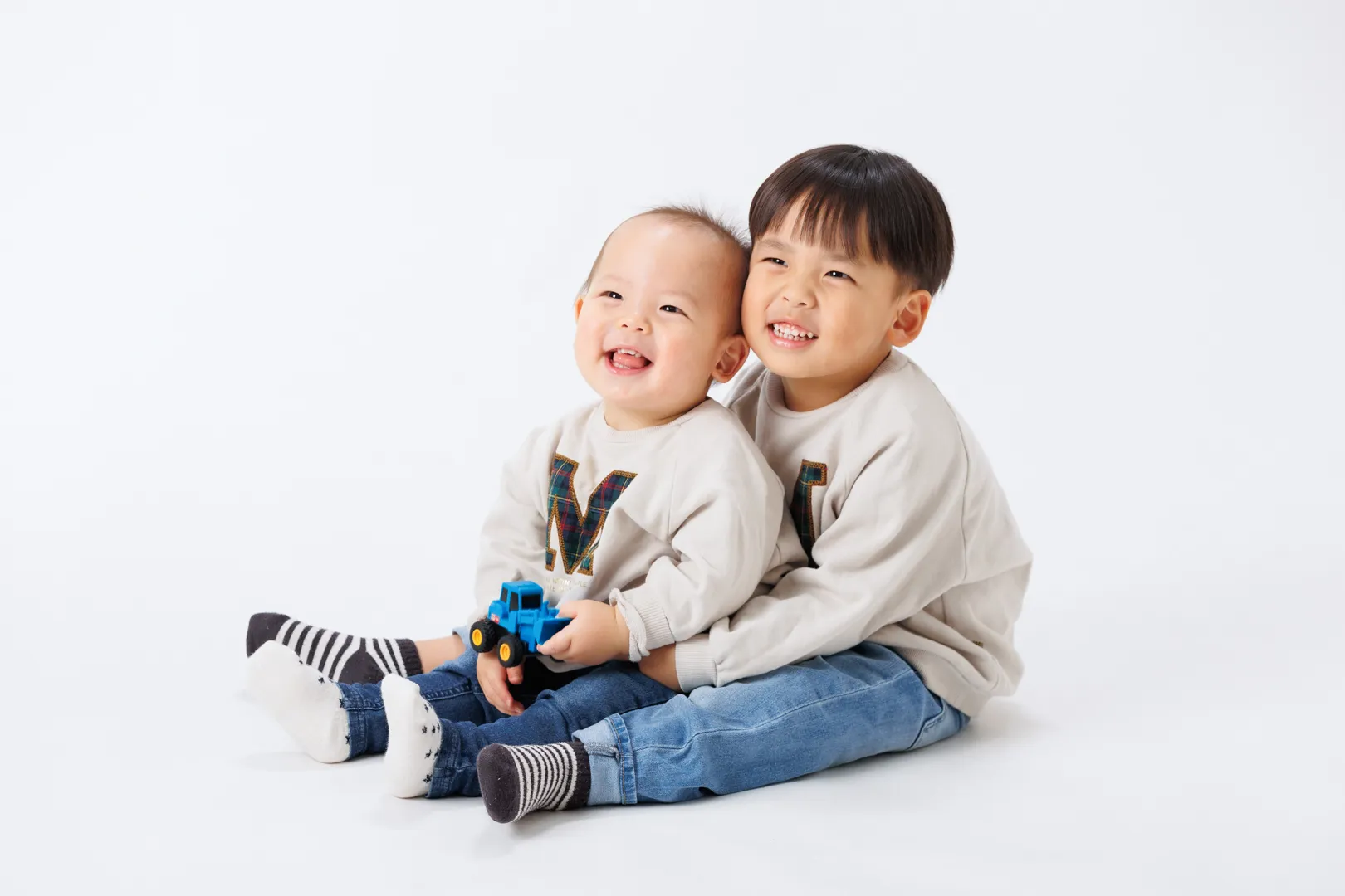 1歳バースデー 女の子 きょうだい集合記念写真 石川県小松市 ヤマダフォト