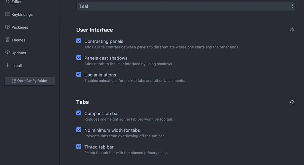 Atom Material Uiをインストールしてatomエディタの見た目をマテリアルデザイン風にする ろくデブログ