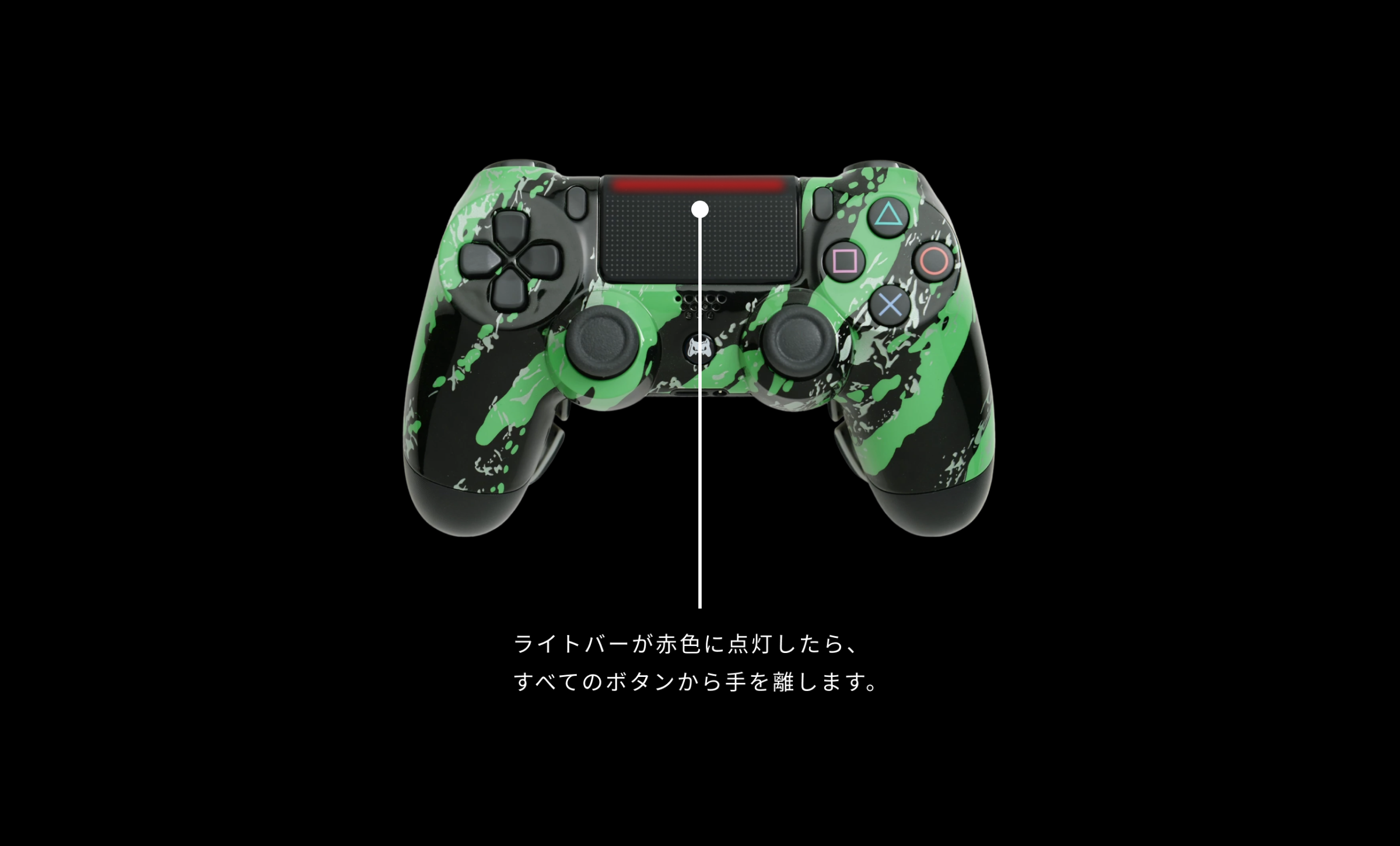 DUALSHOCK4 Evilcontroller 振動モーター除去,リマッピング機能付き 