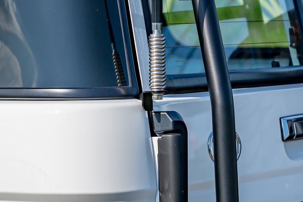 ランクル70 フラッグポールステー アンテナ基台 無線基台