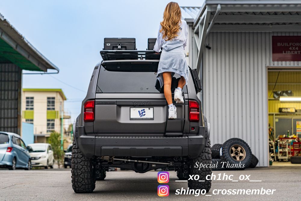 ランクル250 リアラダー ハーフタイプ LANDCRUISER250