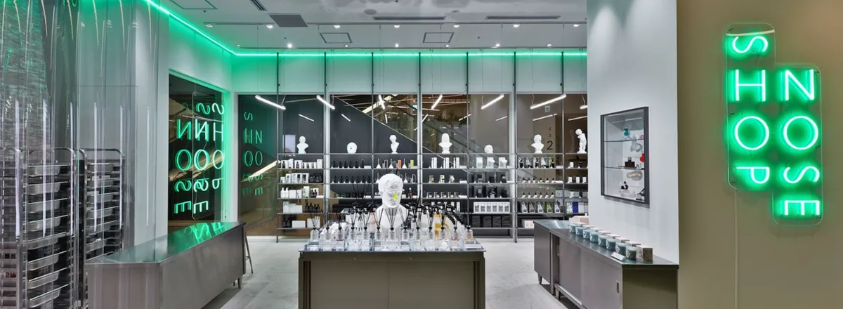 香りのAIが関西初上陸！「NOSE SHOP × KAORIUM 超感覚“嗅覚”体験POP UP