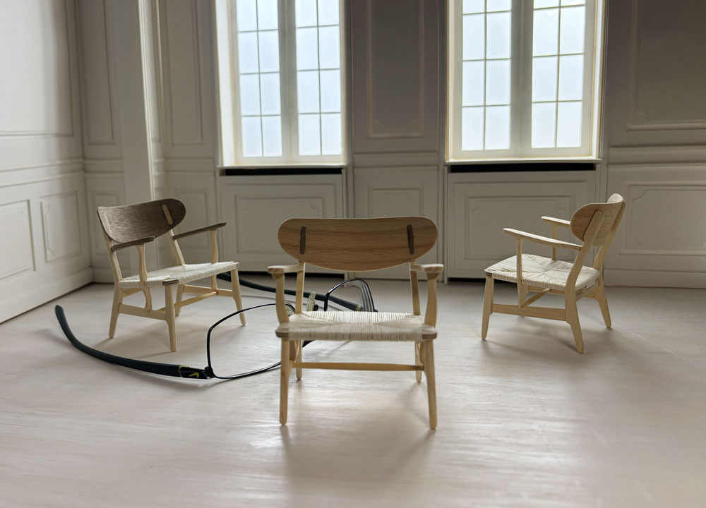アンセム　アイアン×ウッド　スツール　スピンチェア chair-03039 H45cm アイアンスタンド スツール | ART OF BLACK