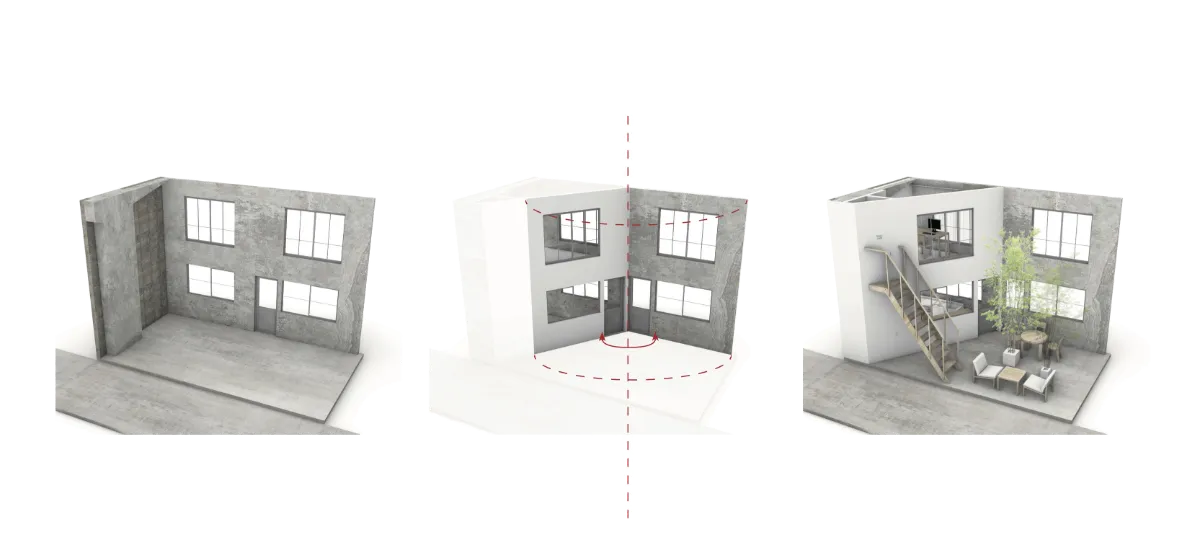 建築と都市a+u1998 KANDAOGAWAMATCHI PJ | 小川晋一都市建築設計事務所
