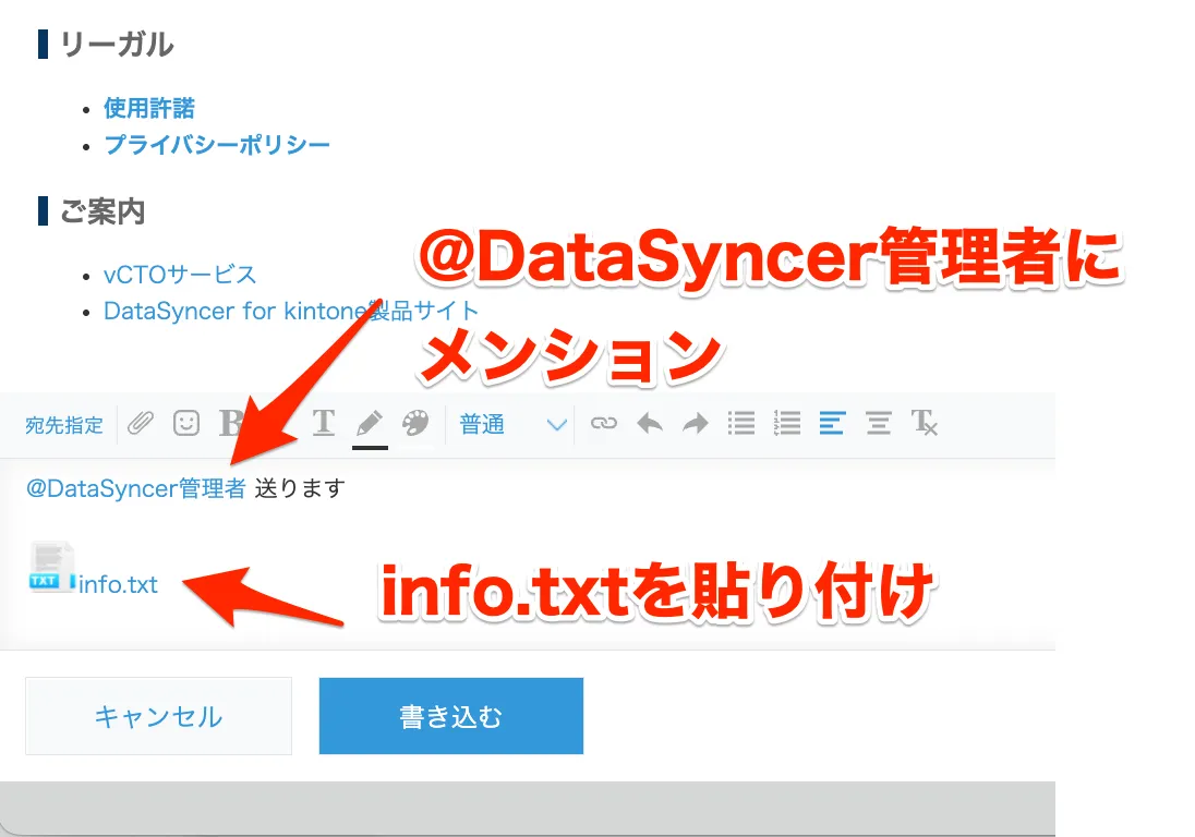 DataSyncer for kintone | データシンカー