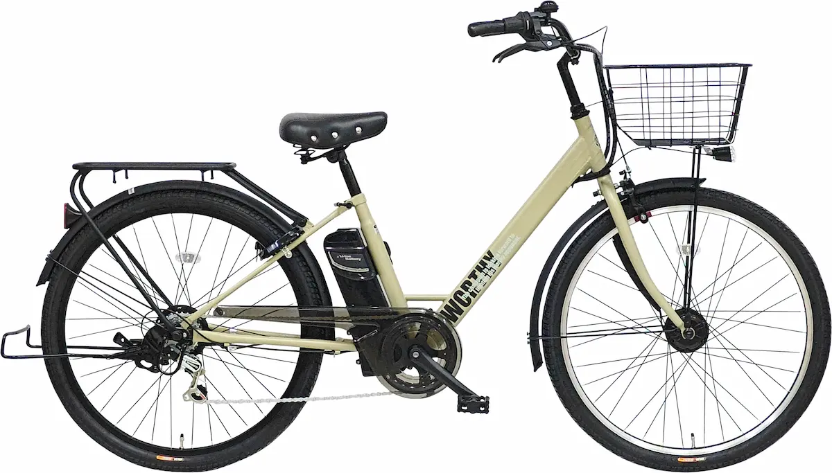 WORTHY ワージー 26インチ 外装6段変速 電動アシスト自転車