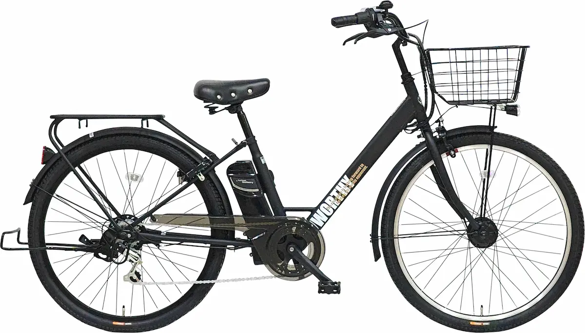 DEEPPOWER 電動アシスト自転車 ブラック DEEPPOWER 電動アシスト自転車 ブラック